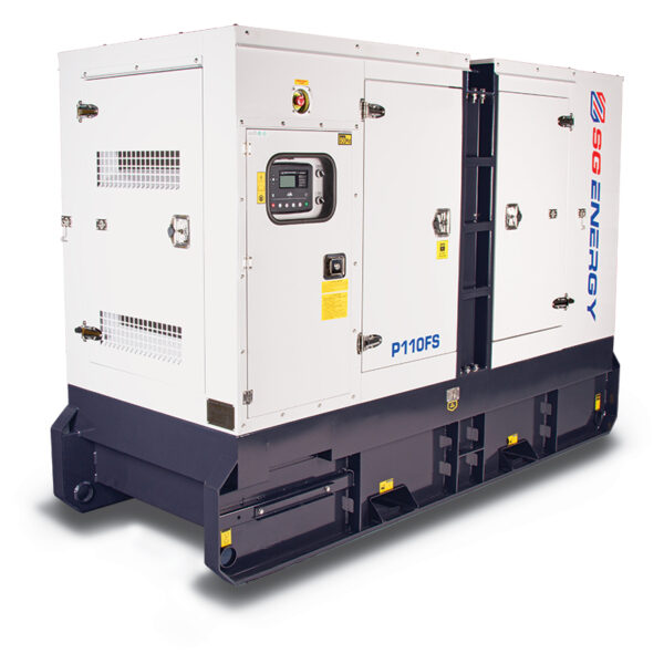 SG Energy P110FS FPT powered generator left side view