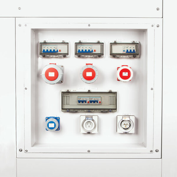 SG Energy P200CSi with custom outlet configuration in panel